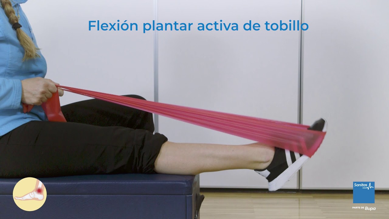 Flexión Plantar Activa y Dorsiflexión