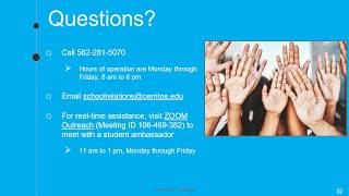 Presentation on Cerritos College