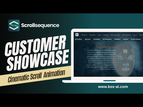 Elevate Your Website: Kos-ai.com Dynamic Scroll-Activated Effects with Scrollsequence