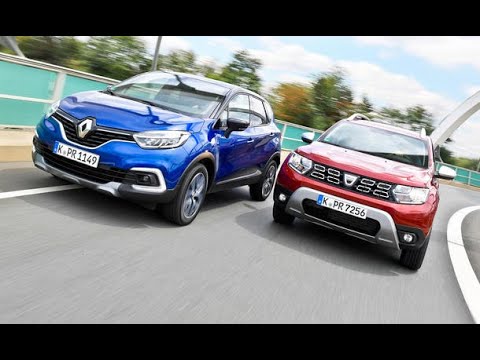 Dacia Duster vs Renault Captur 