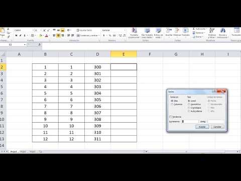 Video: Cómo Hacer Numeración En Excel