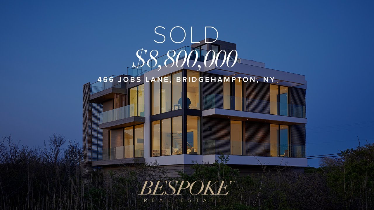 Ultra-Modern $8,800,000 Bridgehampton Waterfront Estate