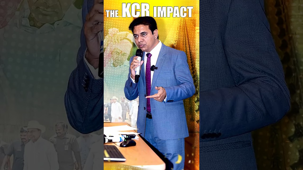 "THE KCR EFFECT"  | KTR About KCR Vision | 