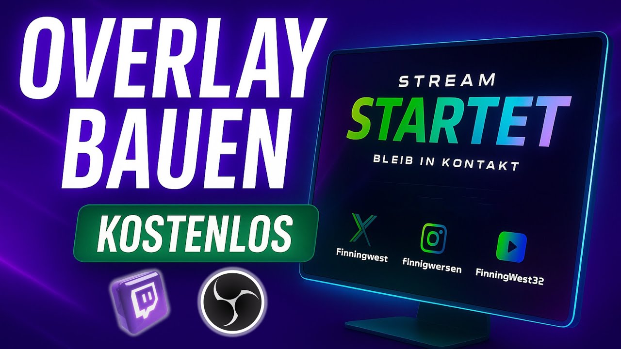 Twitch Overlay erstellen – kostenlos & einfach