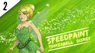 TIMELAPSE SPEEDPAINTING | TinkerBell (Disney)
