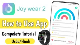 How To Use JoyWear 2 App Compelete Tutorial | JoyWear 2 App Istemal Karne Ka Tarika screenshot 2
