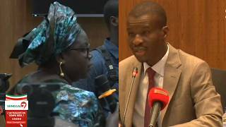 La question ch0c du Ministre Aminata Assome Diatta à Me Bamba Cissé .....