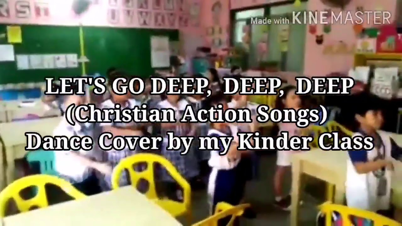 Let's Go Deep, Deep, Deep Christian Action Songs for Kids (Dance Cover