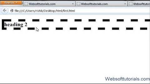 html and css Tutorial - 23 - styling borders with css