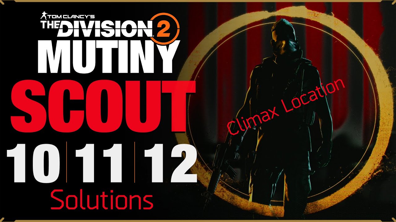 Охота на преступников в The Division 2, Недели 10-11-12, Решения разведчика, Y7S3 Мятеж