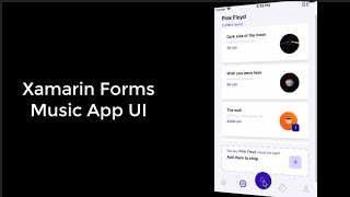 Celebrity Xamarin Forms Music App UI Net Worth