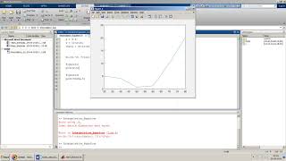 Interpolation using interp function in MATLAB