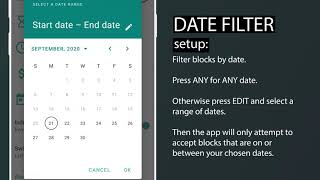 Flex Utility Premium: Date Filter Setup