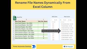 Automation - Rename PDF File Names Dynamically from Excel Column