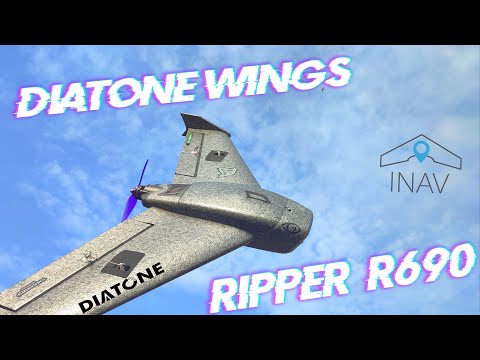 Diatone Wings Ripper R690 Мелкое неубиваемое крыло для быстрых и дальних полетов!