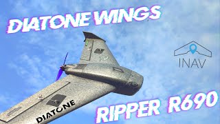 Diatone Wings Ripper R690 Мелкое неубиваемое крыло для быстрых и дальних полетов!