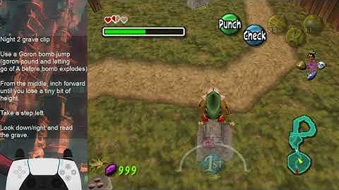 Ikana Graveyard Night 2 Grave Clip