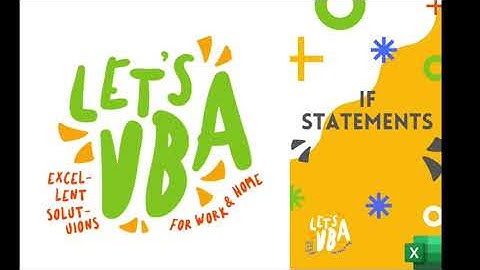 Excel VBA - If Statements