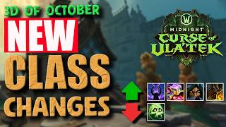 *NEW* Class Changes (Retail) - UNHOLY DK NERFS - DEVOURER BUFFS - Will The Meta Shift? | Midnight S2