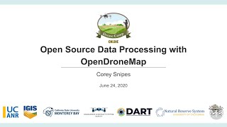 DroneCamp 2020: Open Source Data Processing with OpenDroneMap screenshot 4