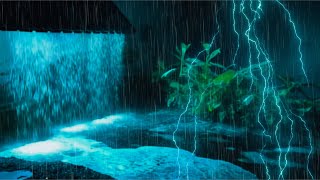 🌩️ Thunder & Heavy Rain on Roof 🌧️ | Ultimate Sleep & Anxiety Relief 🛌 screenshot 1