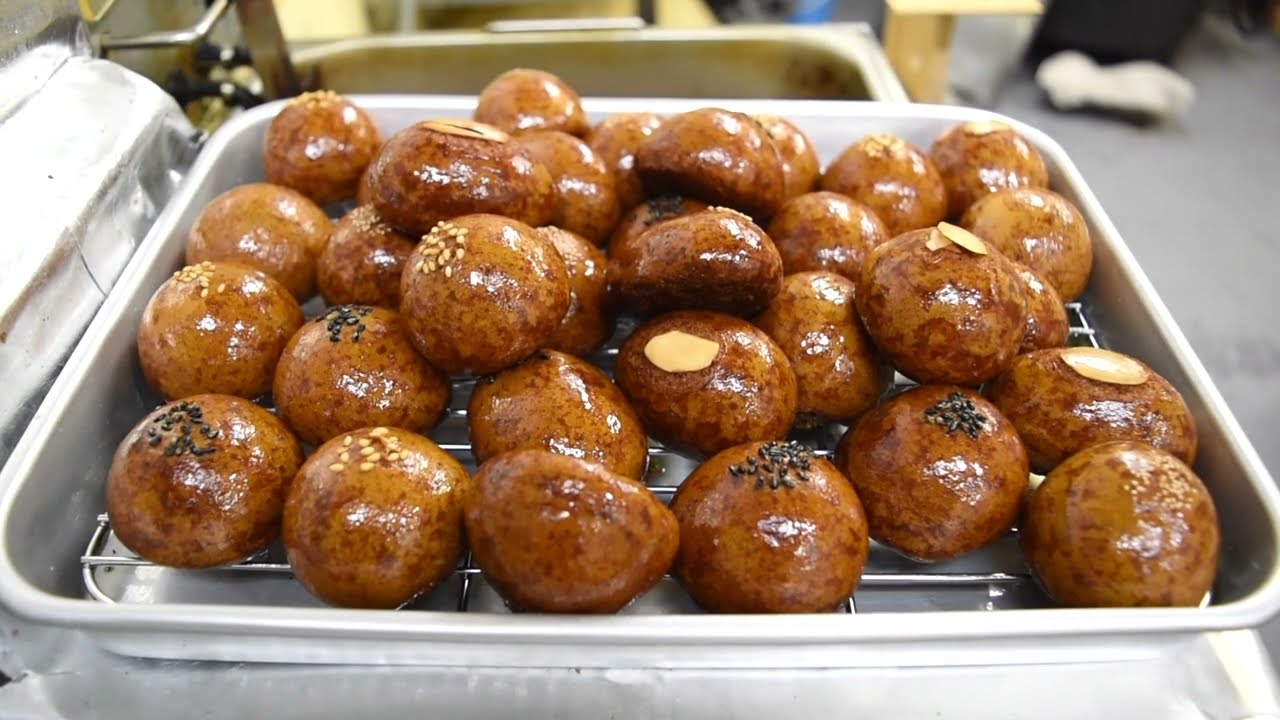 創業60年の和菓子屋で大人気のかりんとう饅頭の製造風景