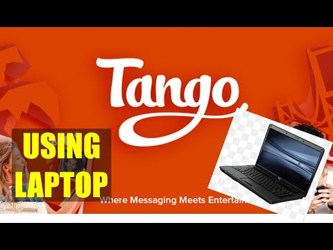 Tango Live Stream Using Laptop