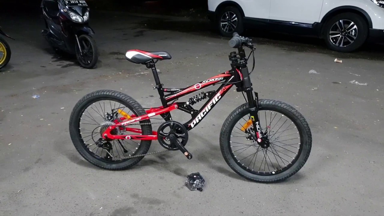  Sepeda  Mtb Pacific  X Cross      Roda 20  inch  Fulsus YouTube