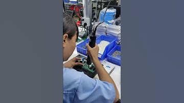 Screw down, one by one😎#shorts #pcbassembly #manufacturing #pcba #smtassembly