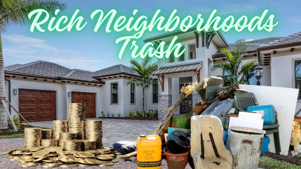 The stuff rich people throw away will blow your mind