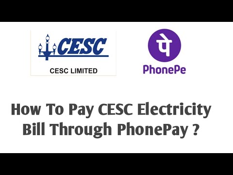 How to pay CESC Bill through PhonePay || cesc bill payment PhonePay #cesc #phonepay #cesc_bill