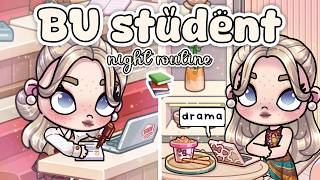BEACON UNIVERSITY Student Night Routine👩🏼‍🎓📚 | Real Life Routine | Avatar World screenshot 3