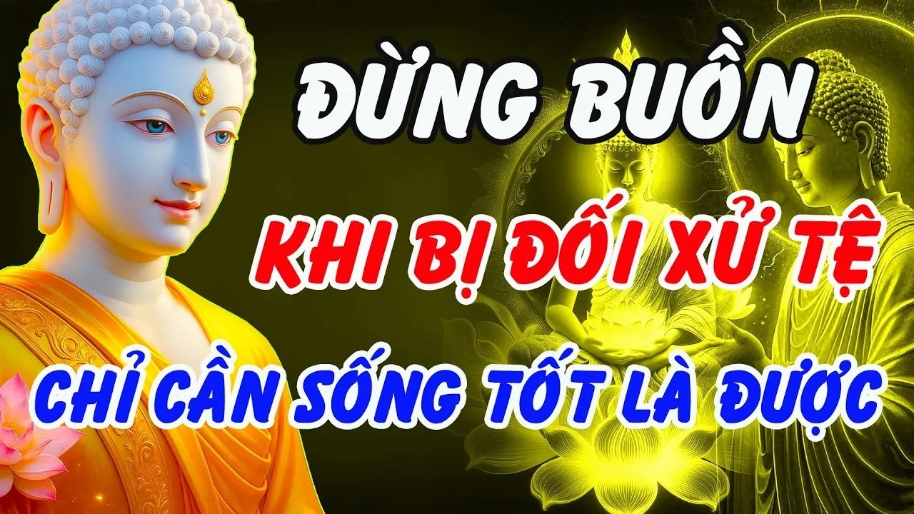 Phật Dạy - Đừng Buồn Khi Bị Đối Xử Tệ – Chỉ Cần Sống Tốt, Đời Tự Khắc An Nhiên