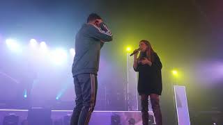 Gosto de ti. David Carreira com Sara Carreira em Felgueiras