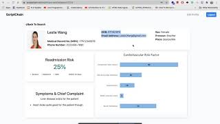 Health-care Provider Portal Demo || ScriptChain