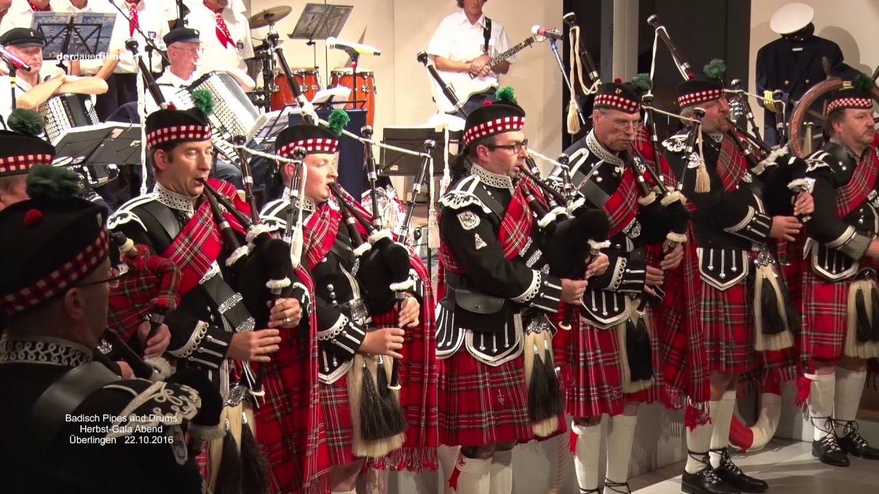 Badisch Pipes and Drums Überlingen - Herbst-Gala  22.10.2016  - 3. Teil