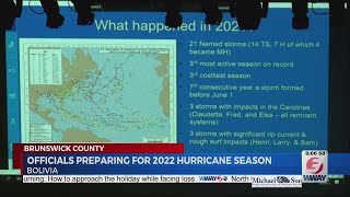 Brunswick County officials hold hurricane conference to prepare for this season