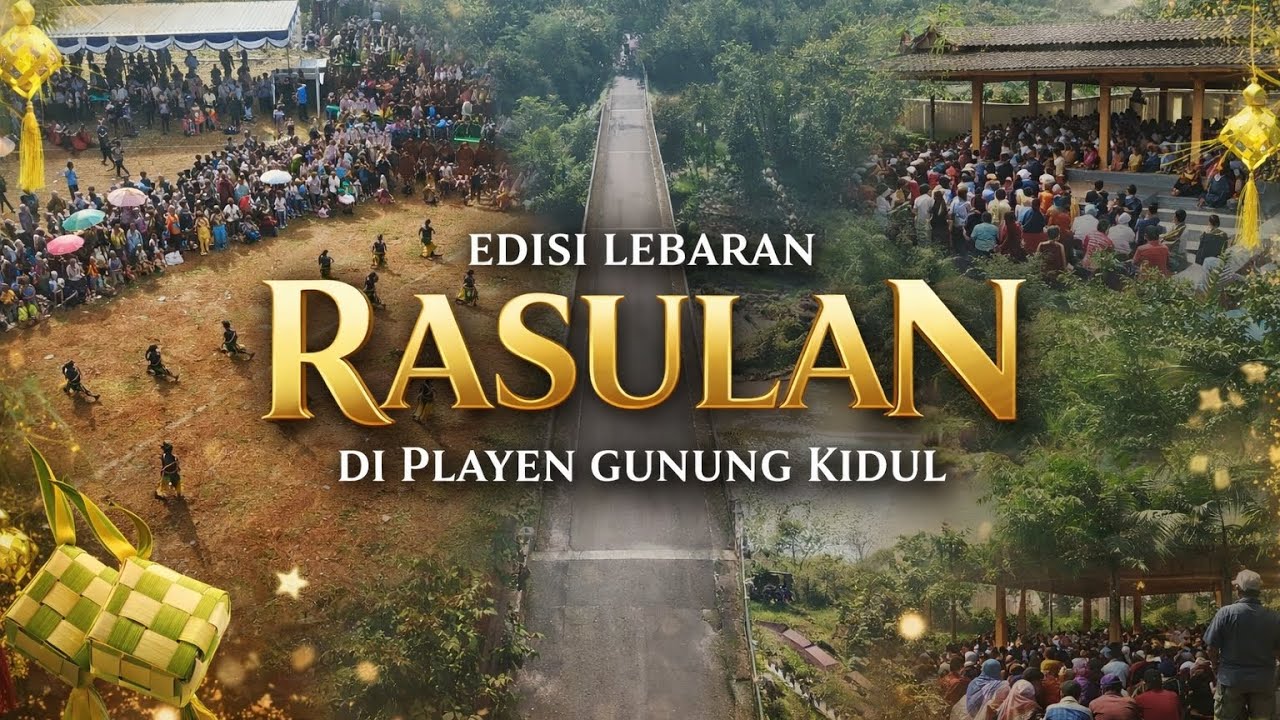 Rasulan Playen Gunung Kidul 2026 🎉 Edisi Lebaran | Rebutan Gunungan ...
