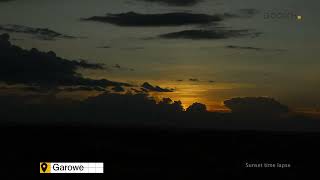 Garowe Sunset Timelaspe