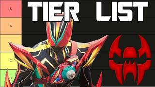Tier Listing EVERY Final Form Kamen Rider Design (Main Riders)