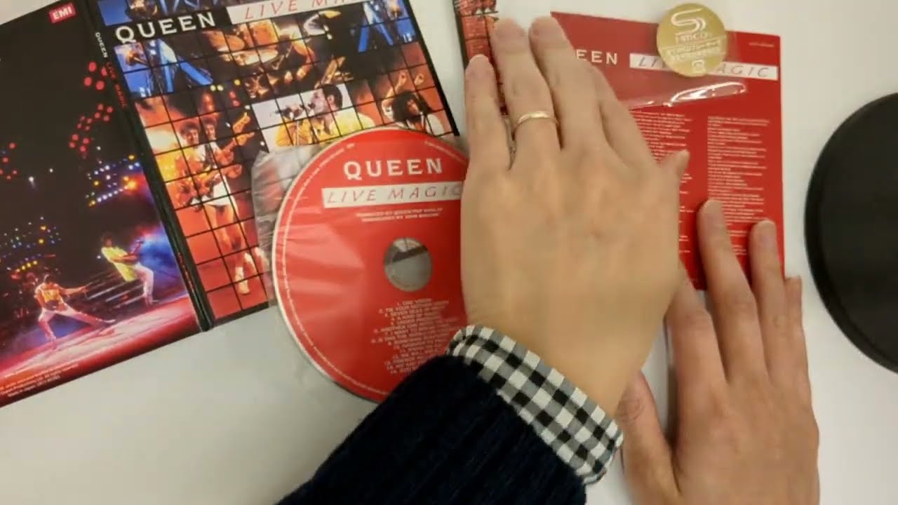 Unboxing] Queen: Live Magic [SHM-CD] [Limited Release] [Cardboard