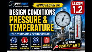 Process Piping Design & ASME B31.3 Simplified - Piping 101, Lesson 1.2