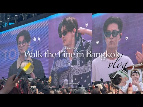 engene-log | enhypen walk the line in bangkok (concert vlog) - YouTube