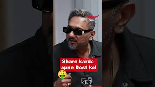 Honey Singh exposes the truth about real Millionaires! 💰🔍 #honeysingh #millionaire #maniac