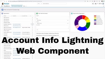 52. Lightning Web Component Series - Account Info Component