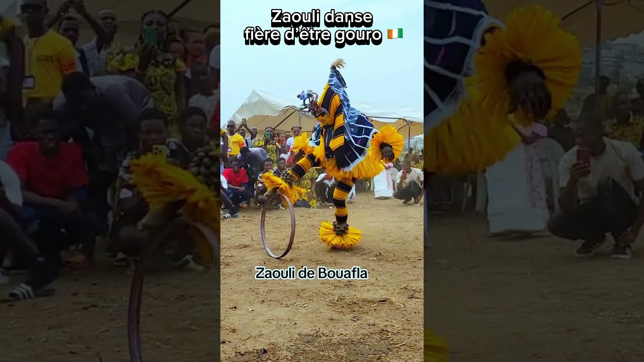 Zaouli danse fière d’être gouro 🇨🇮