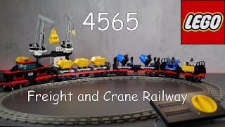 LEGO 4565 Freight and Crane Railway | Cinematic Review | 4K