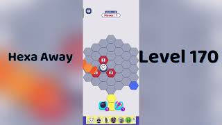 🧠 Hexa Away Level 170 Walkthrough