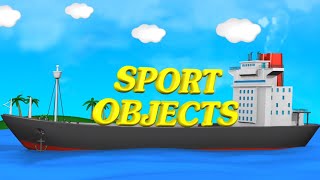 Sports Object, Educational Videos by Kids Tv Channel