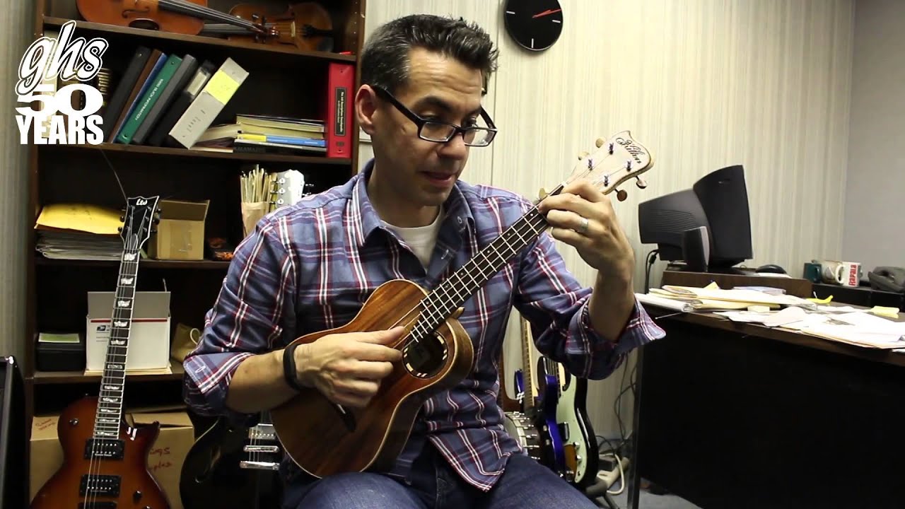 GHS Strings - Hilton Guitars Prototype Ukulele